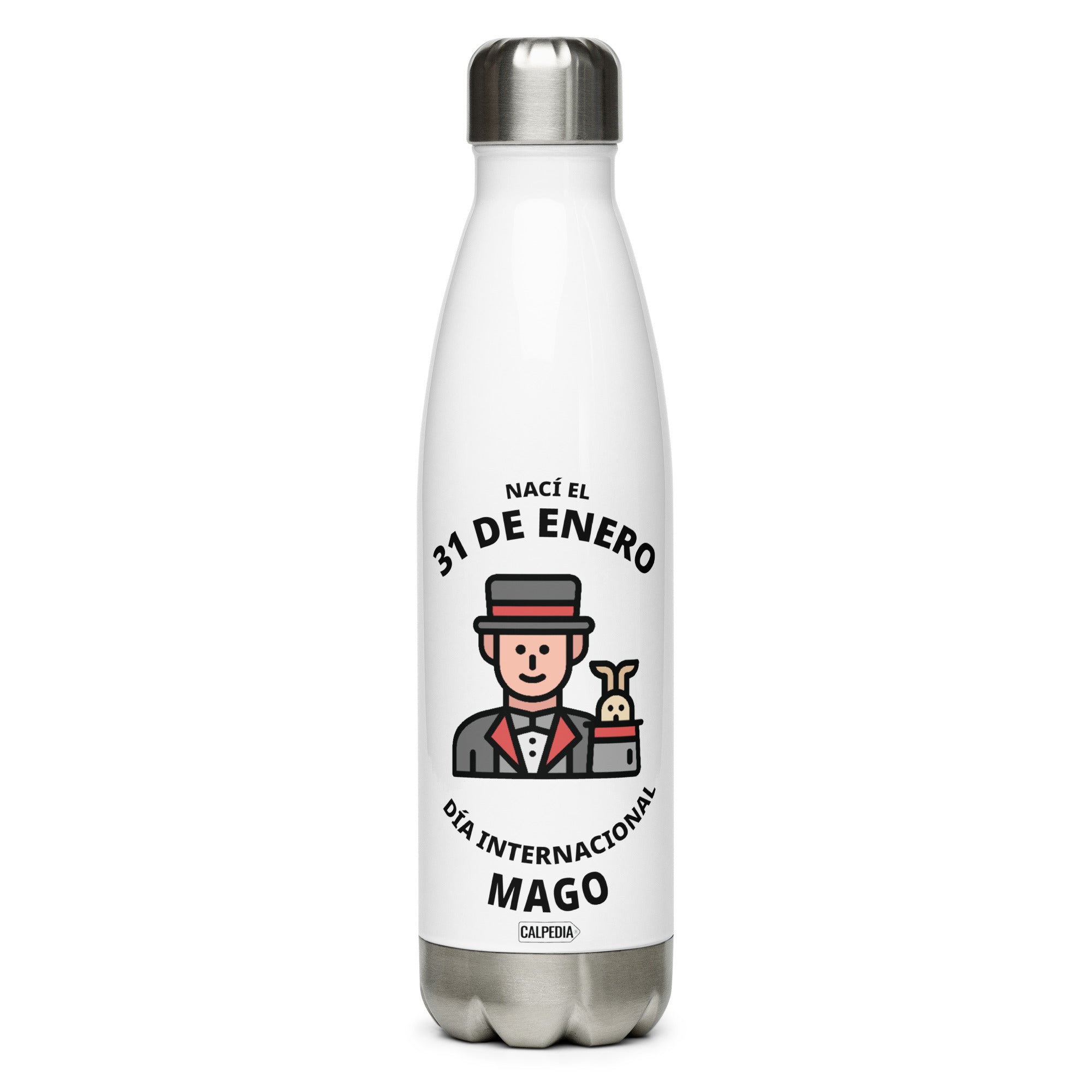 CALPEDIA 31 DE ENERO BOTELLA DE ACERO