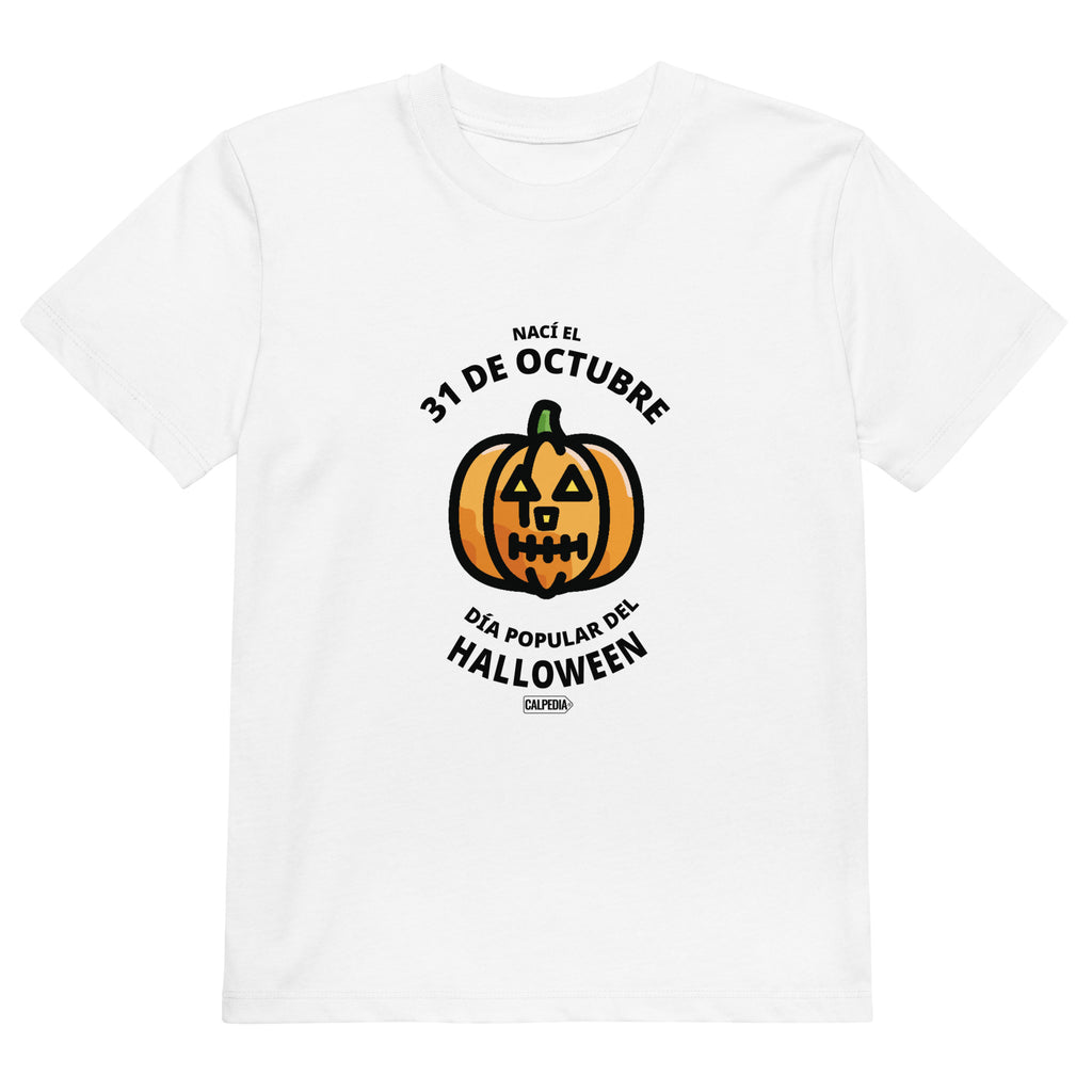 CALPEDIA 31 DE OCTUBRE CAMISETA NIÑO - 01 CAMISETA