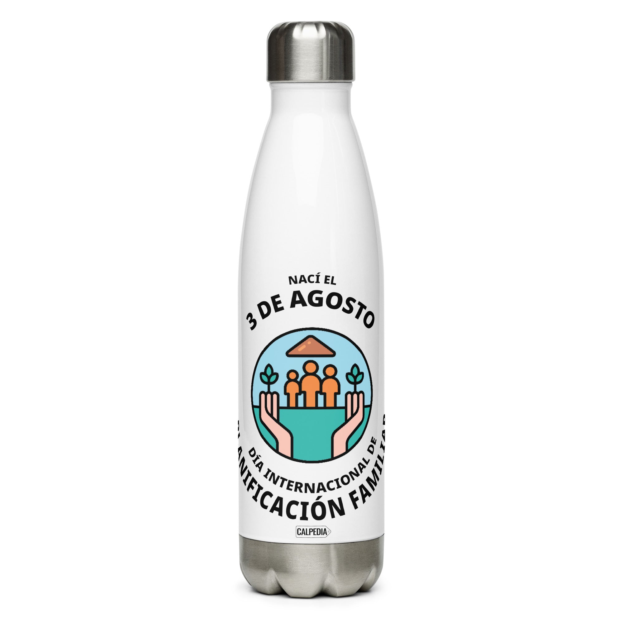 CALPEDIA 3 DE AGOSTO BOTELLA DE ACERO