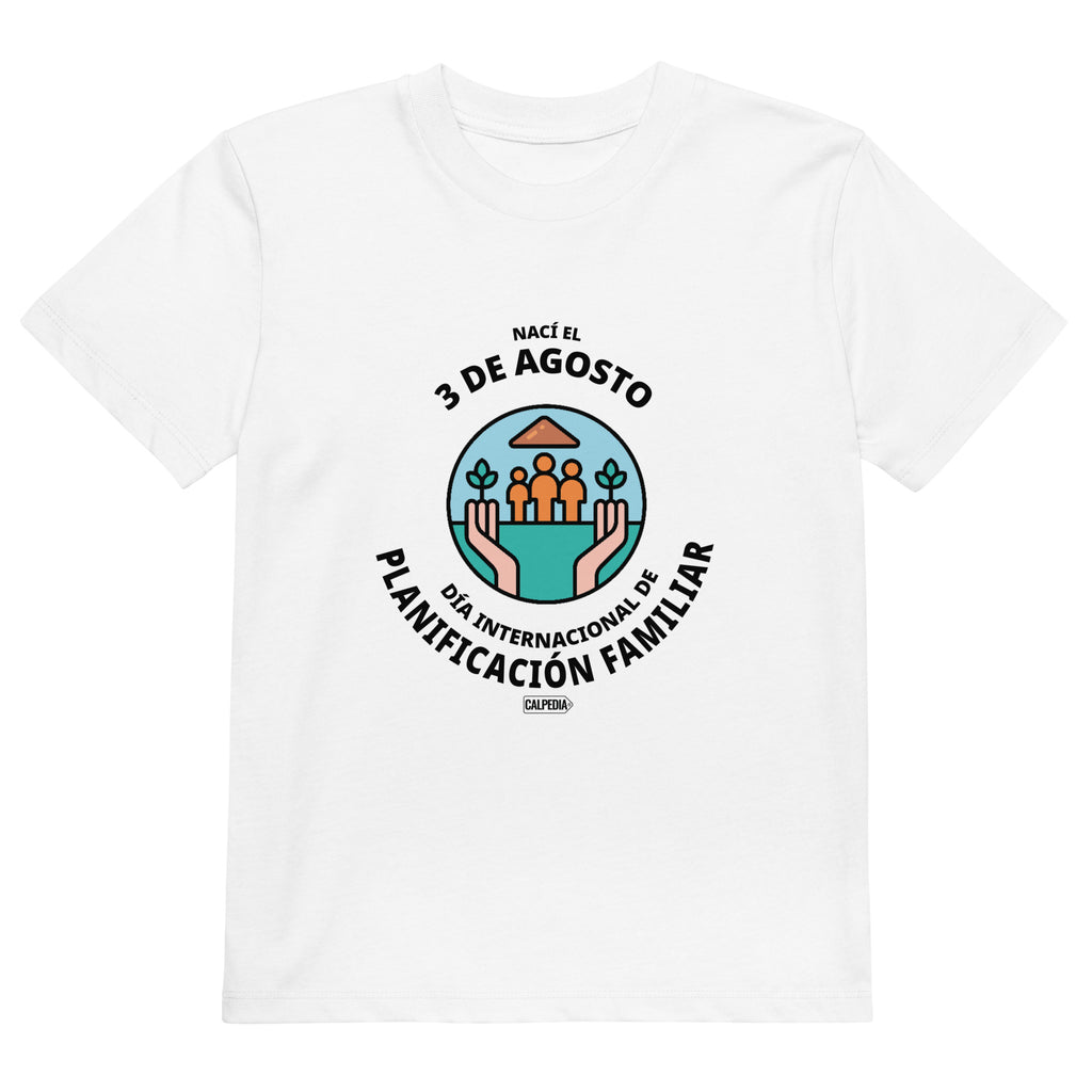CALPEDIA 3 DE AGOSTO CAMISETA NIÑO - 01 CAMISETA