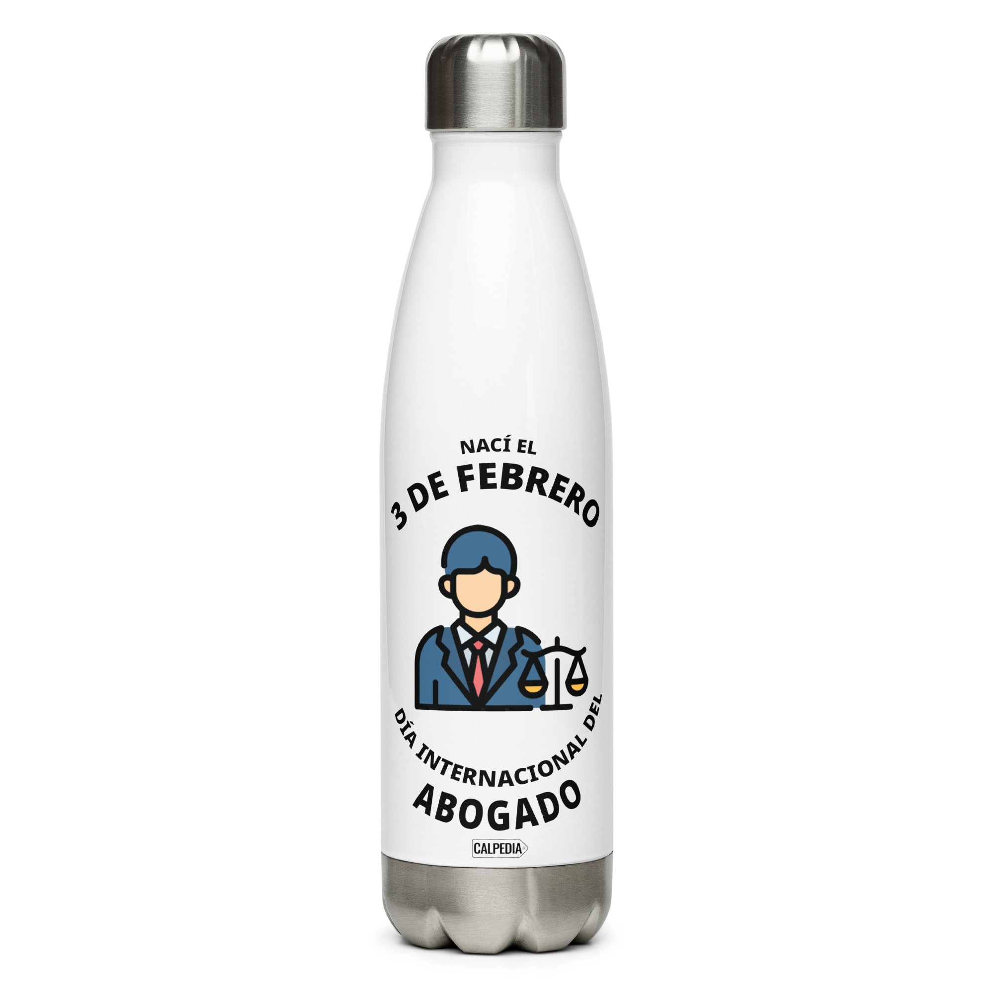 CALPEDIA 3 DE FEBRERO BOTELLA DE ACERO