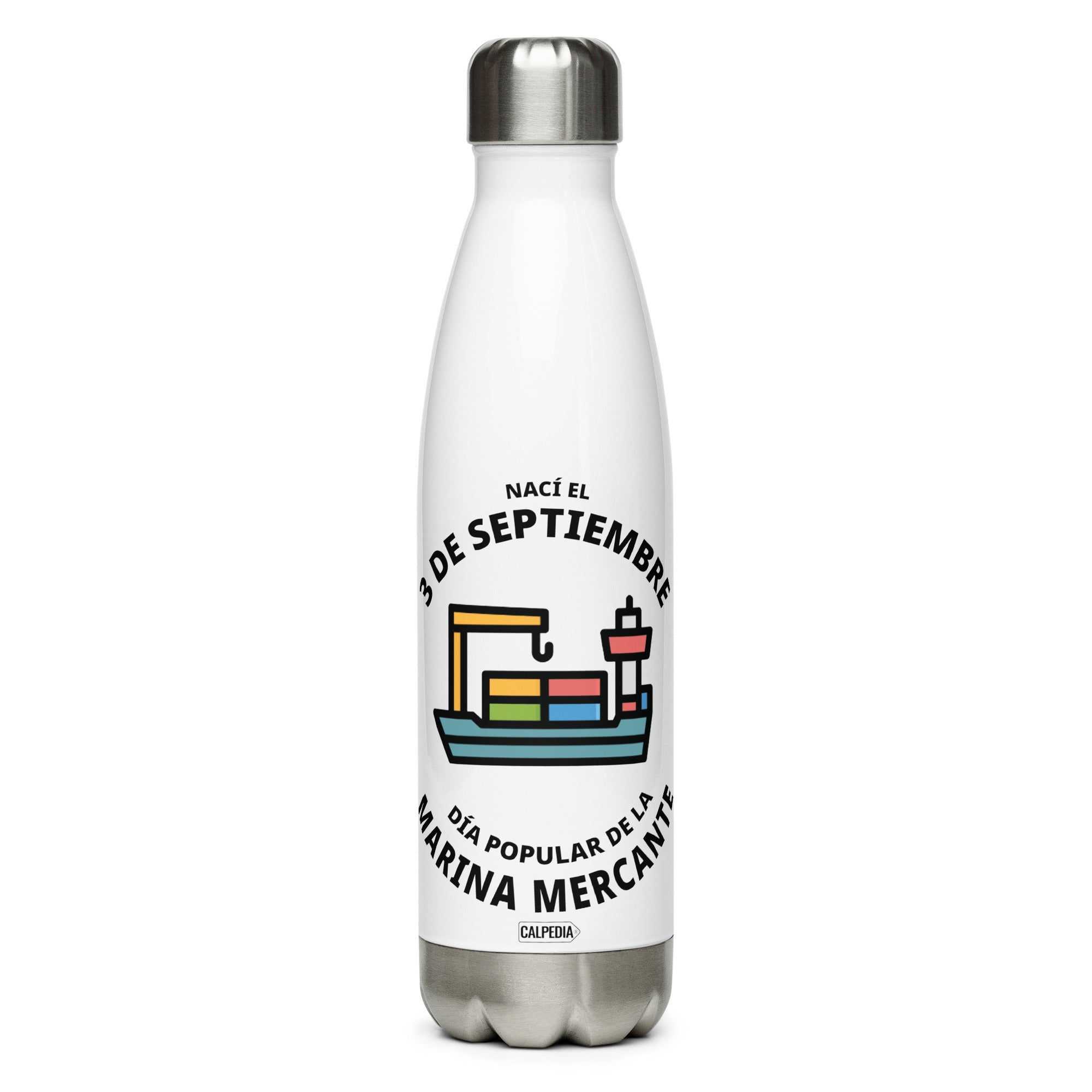 CALPEDIA 3 DE SEPTIEMBRE BOTELLA DE ACERO