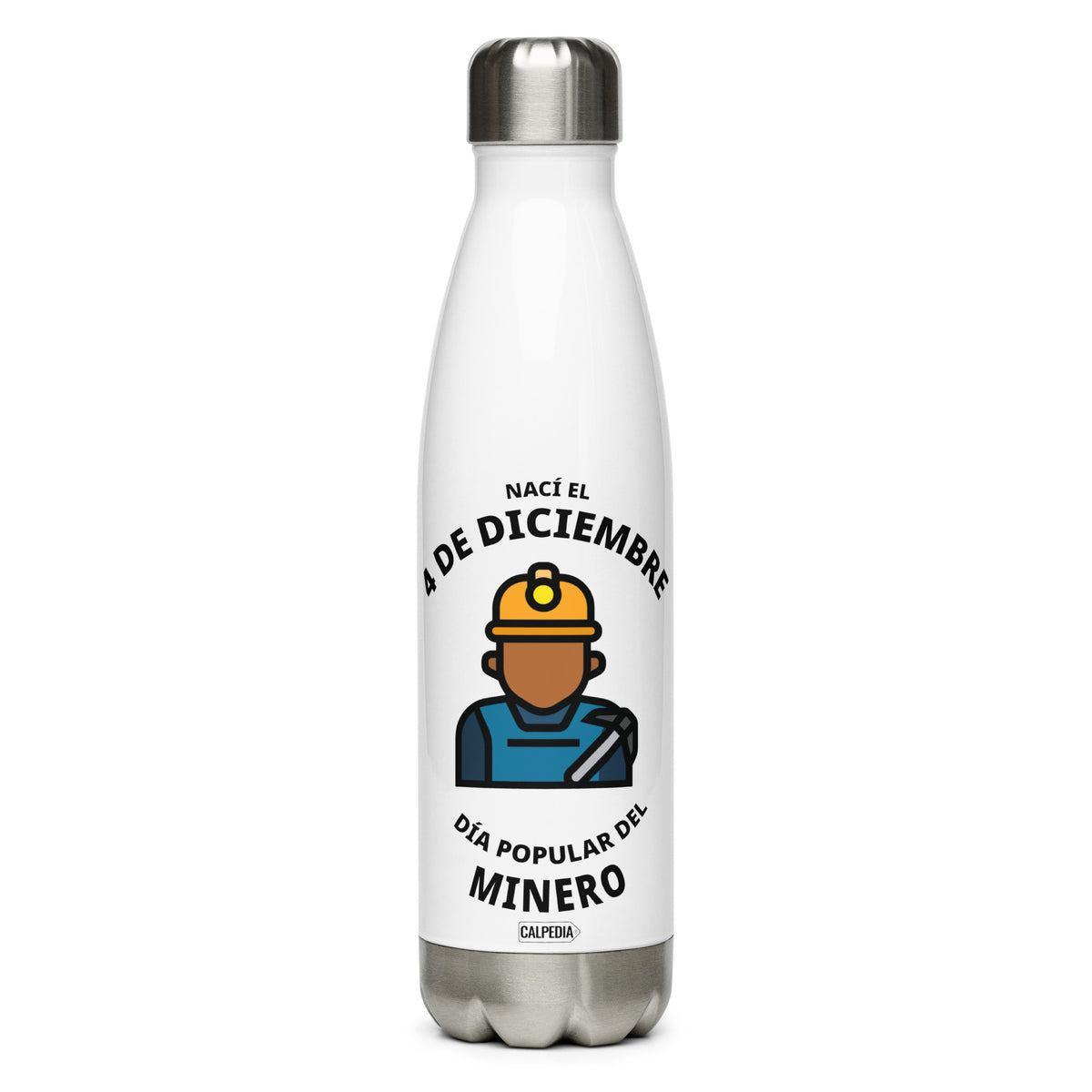 CALPEDIA 4 DE DICIEMBRE BOTELLA DE ACERO