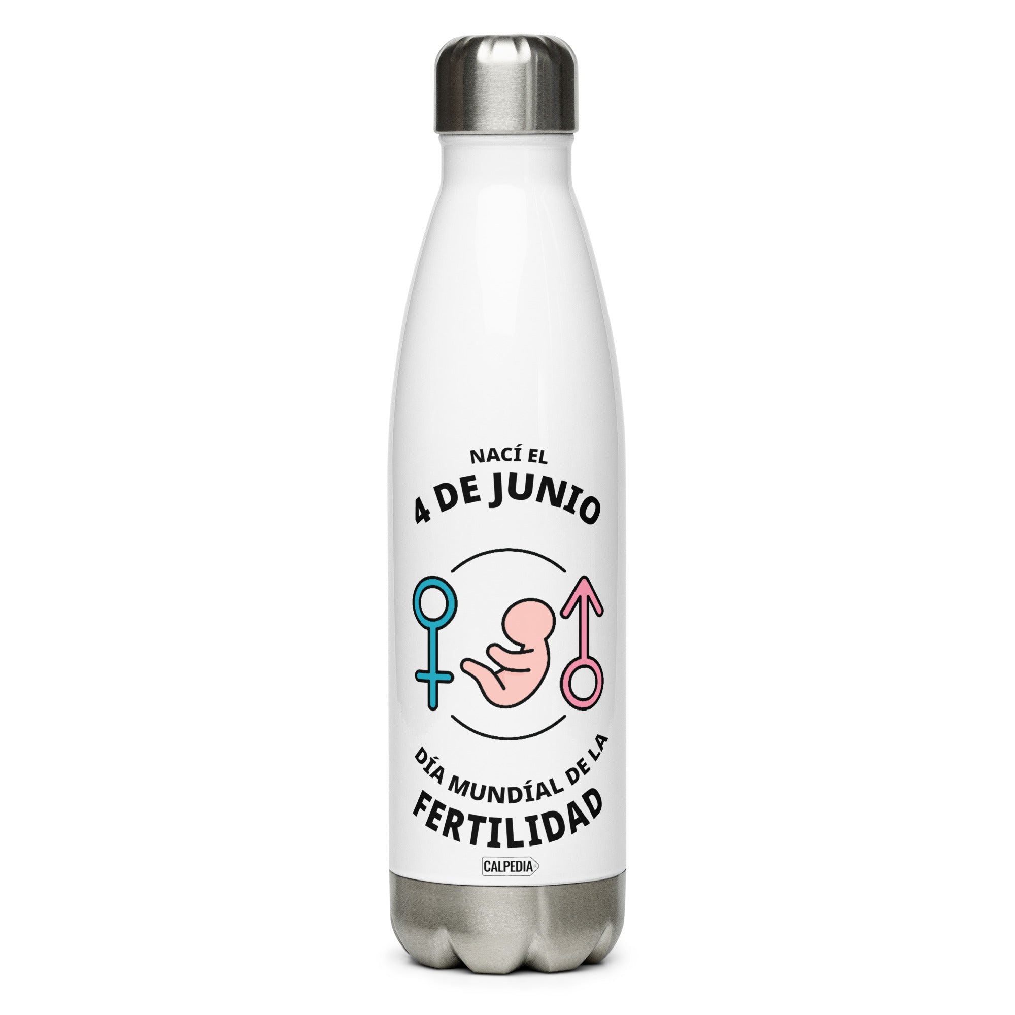 CALPEDIA 4 DE JUNIO BOTELLA DE ACERO