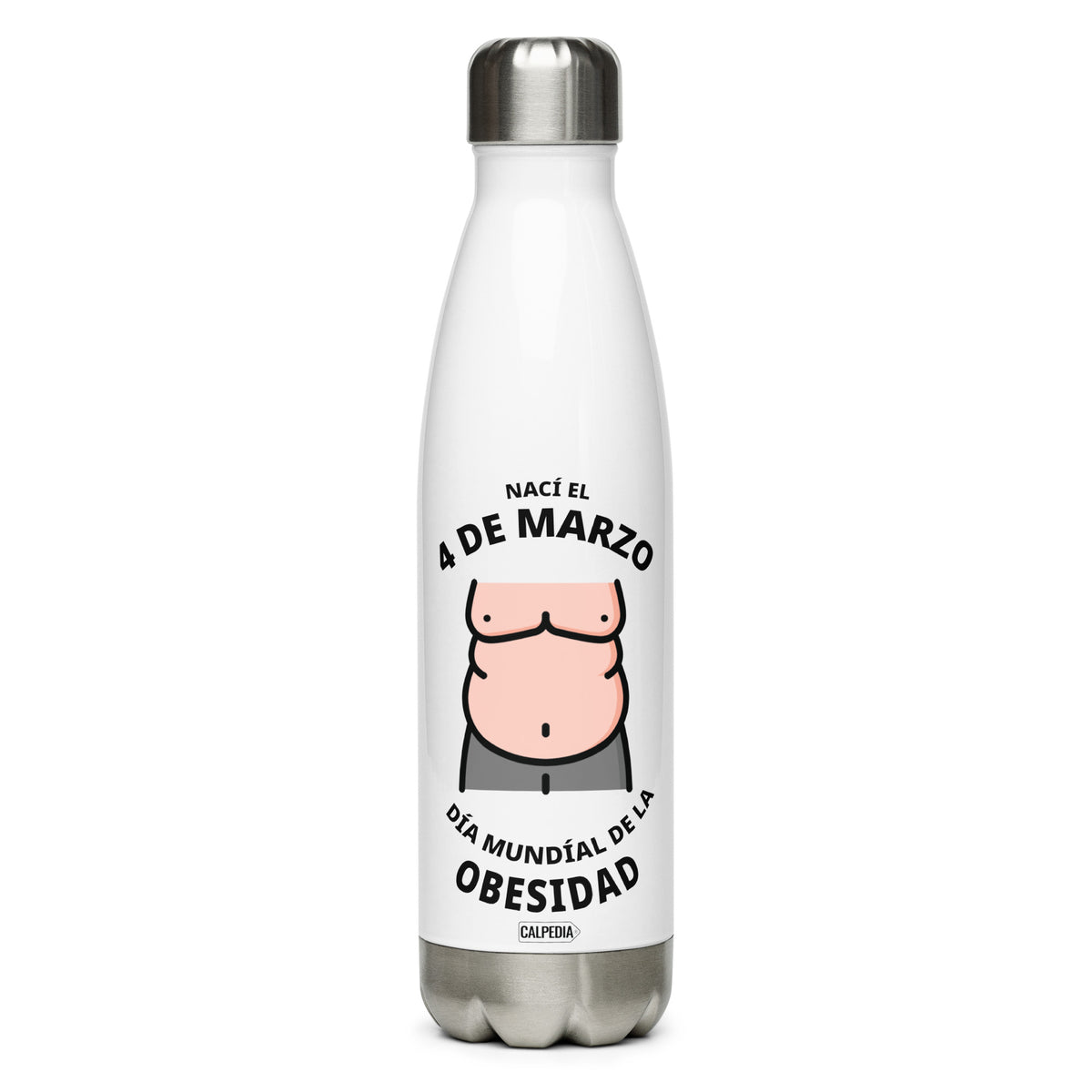 CALPEDIA 4 DE MARZO BOTELLA DE ACERO