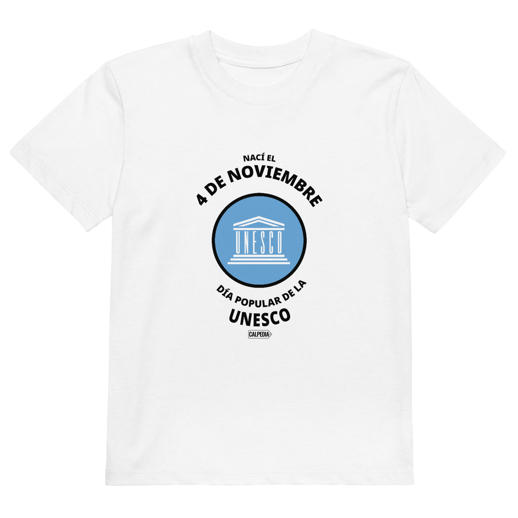 CALPEDIA 4 DE NOVIEMBRE CAMISETA NIÑO - 01 CAMISETA