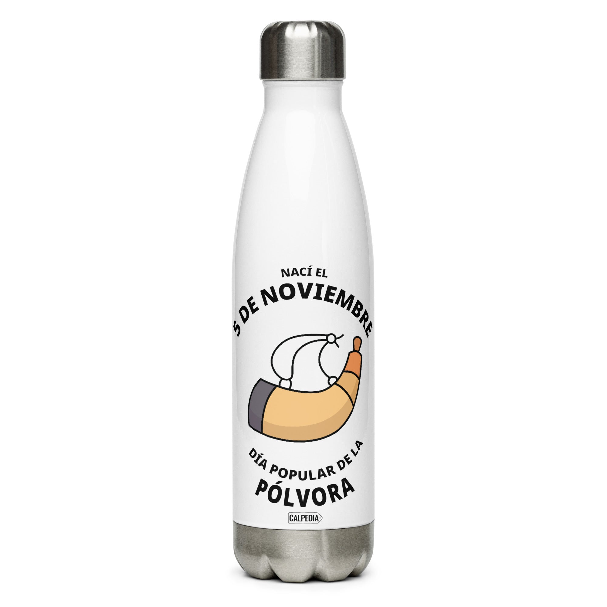 CALPEDIA 5 DE NOVIEMBRE BOTELLA DE ACERO