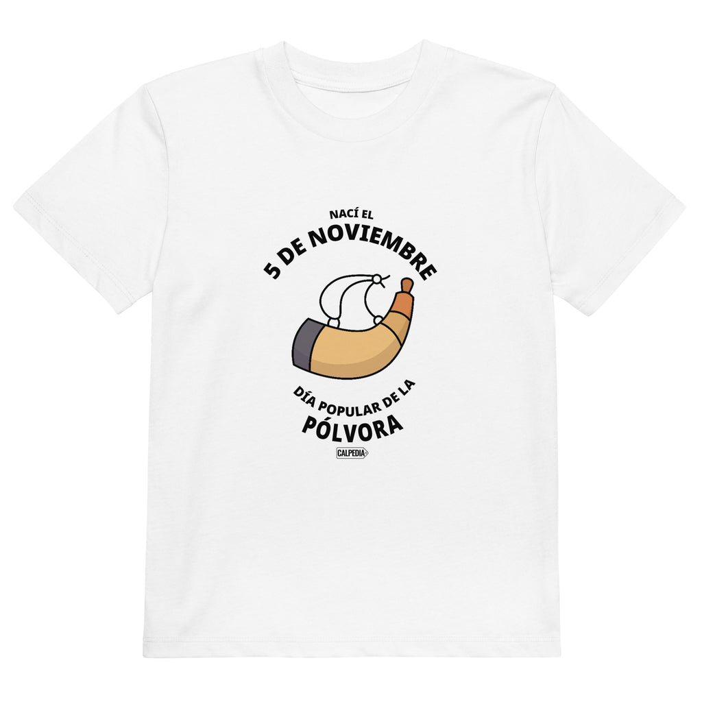 CALPEDIA 5 DE NOVIEMBRE CAMISETA NIÑO - 01 CAMISETA