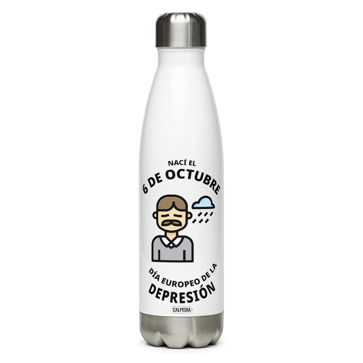 CALPEDIA 6 DE OCTUBRE BOTELLA DE ACERO
