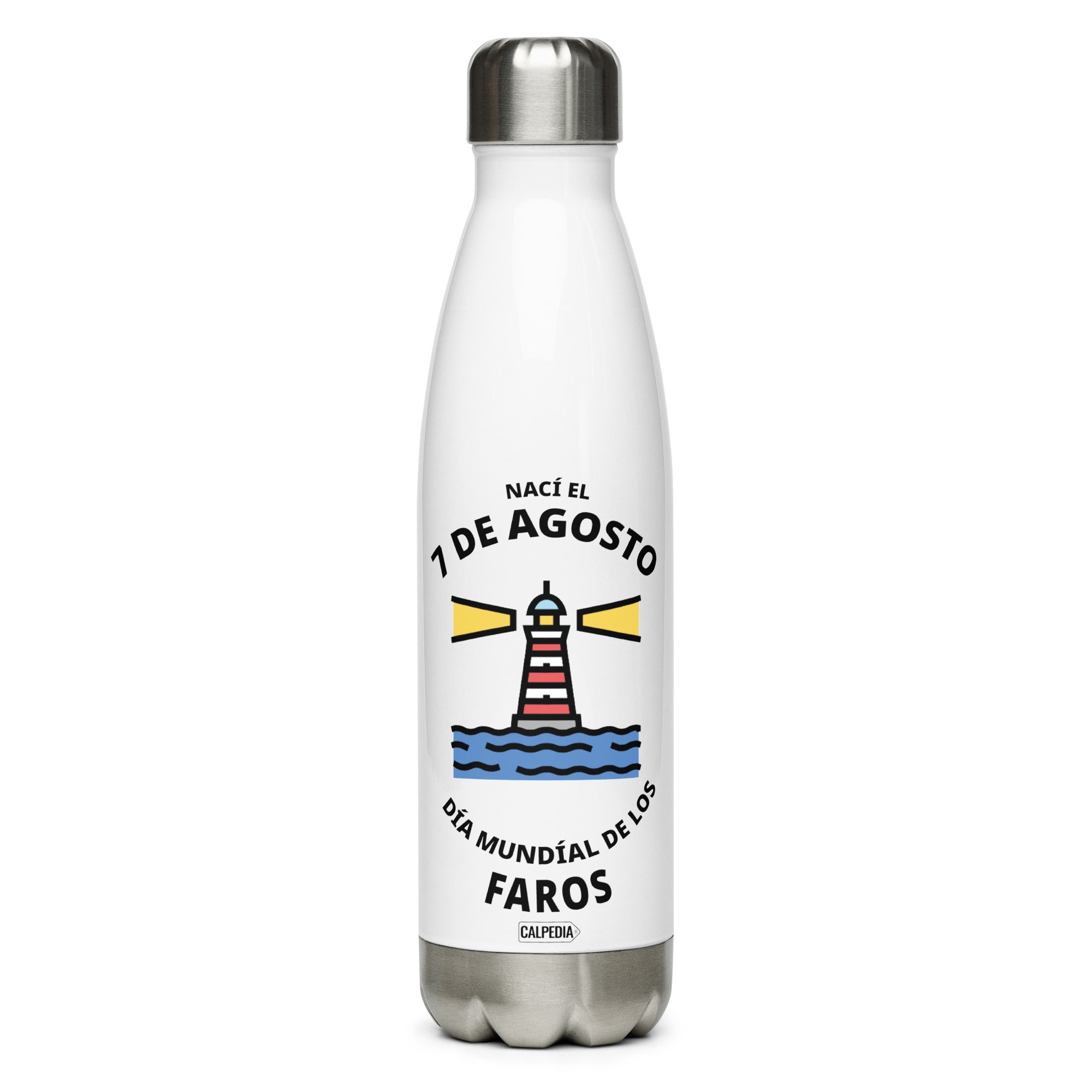 CALPEDIA 7 DE AGOSTO BOTELLA DE ACERO