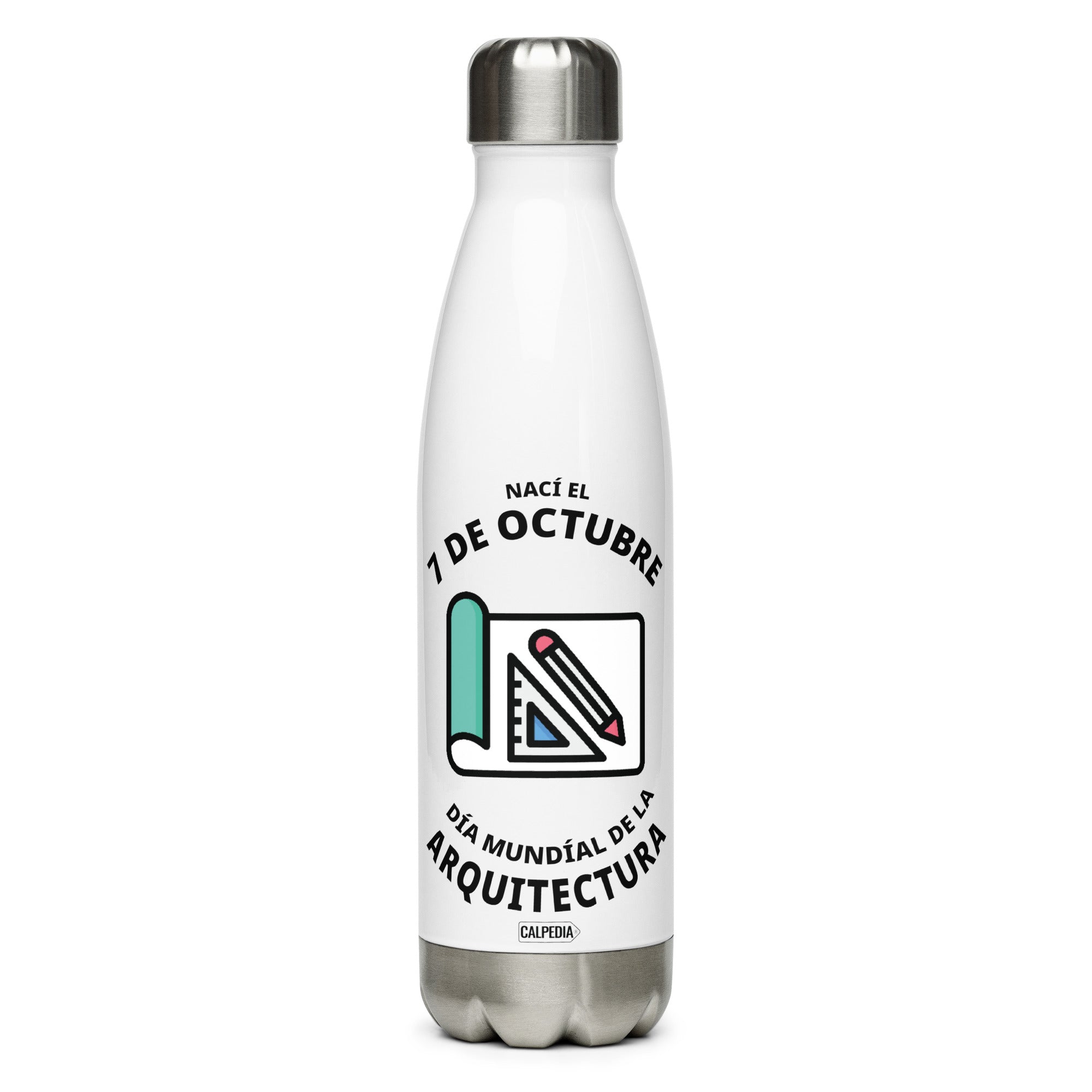 CALPEDIA 7 DE OCTUBRE BOTELLA DE ACERO