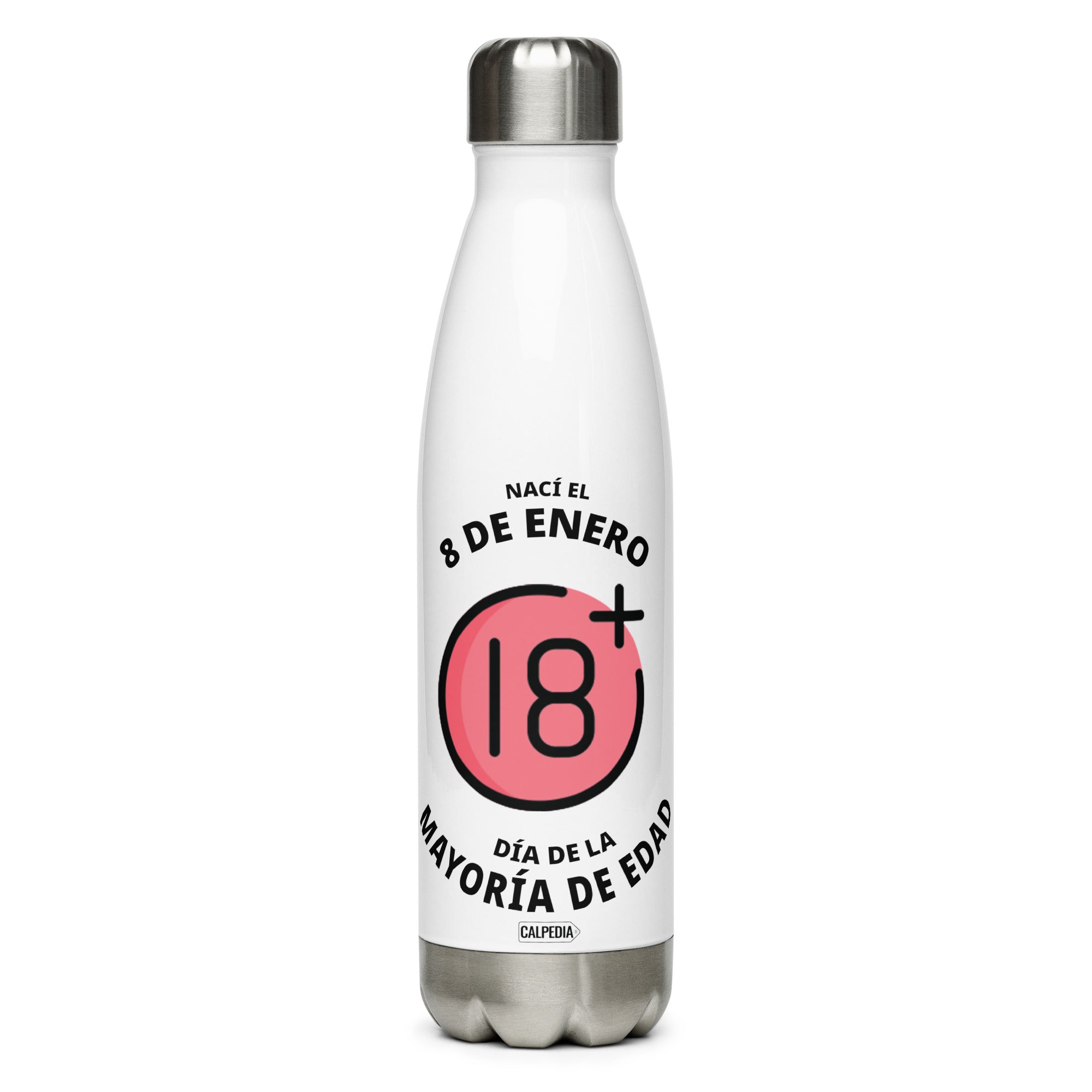 CALPEDIA 8 DE ENERO BOTELLA DE ACERO