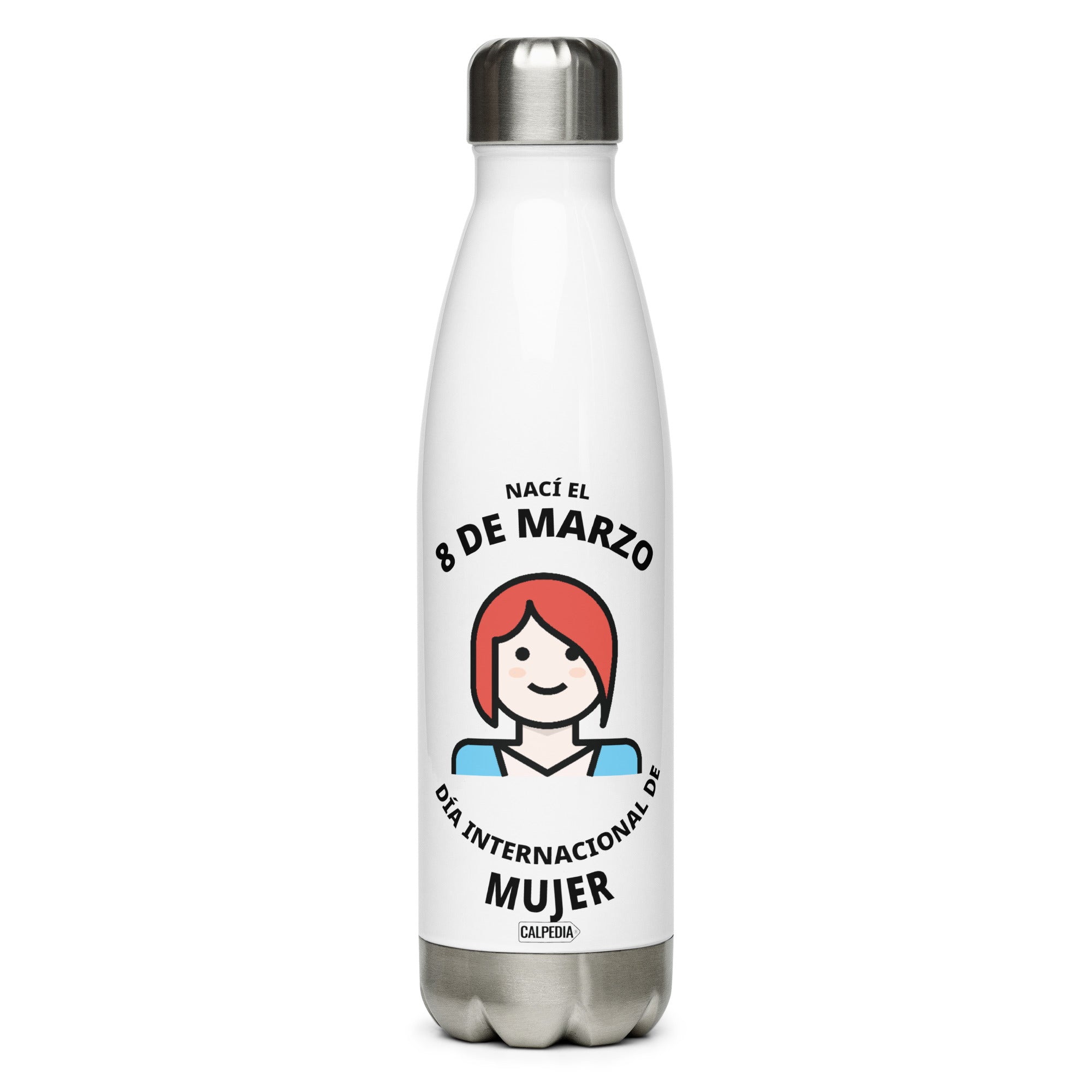 CALPEDIA 8 DE MARZO BOTELLA DE ACERO