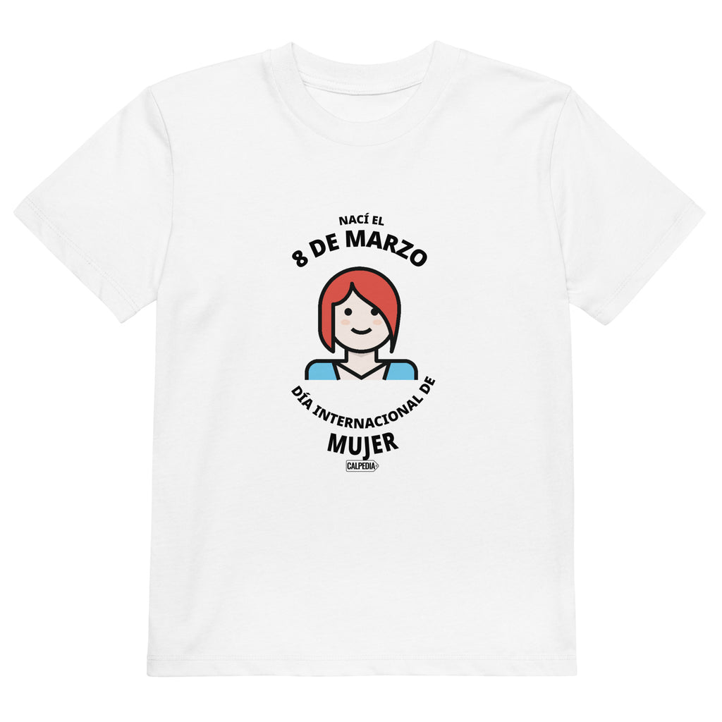 CALPEDIA 8 DE MARZO CAMISETA NIÑO - 01 CAMISETA