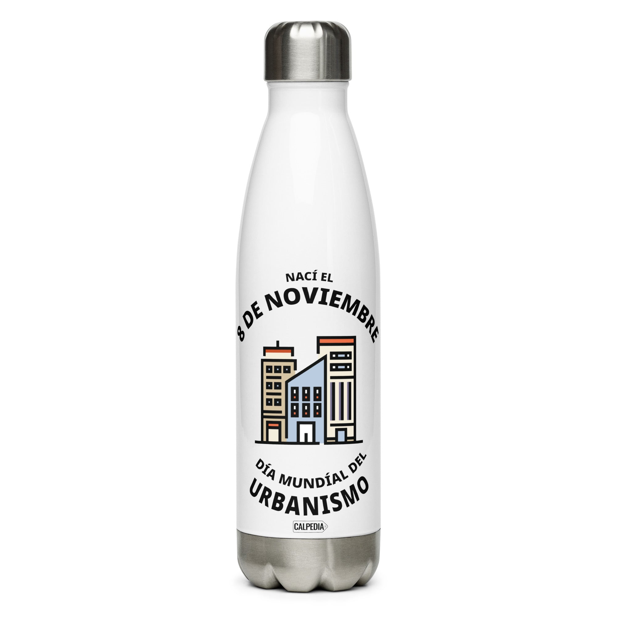 CALPEDIA 8 DE NOVIEMBRE BOTELLA DE ACERO