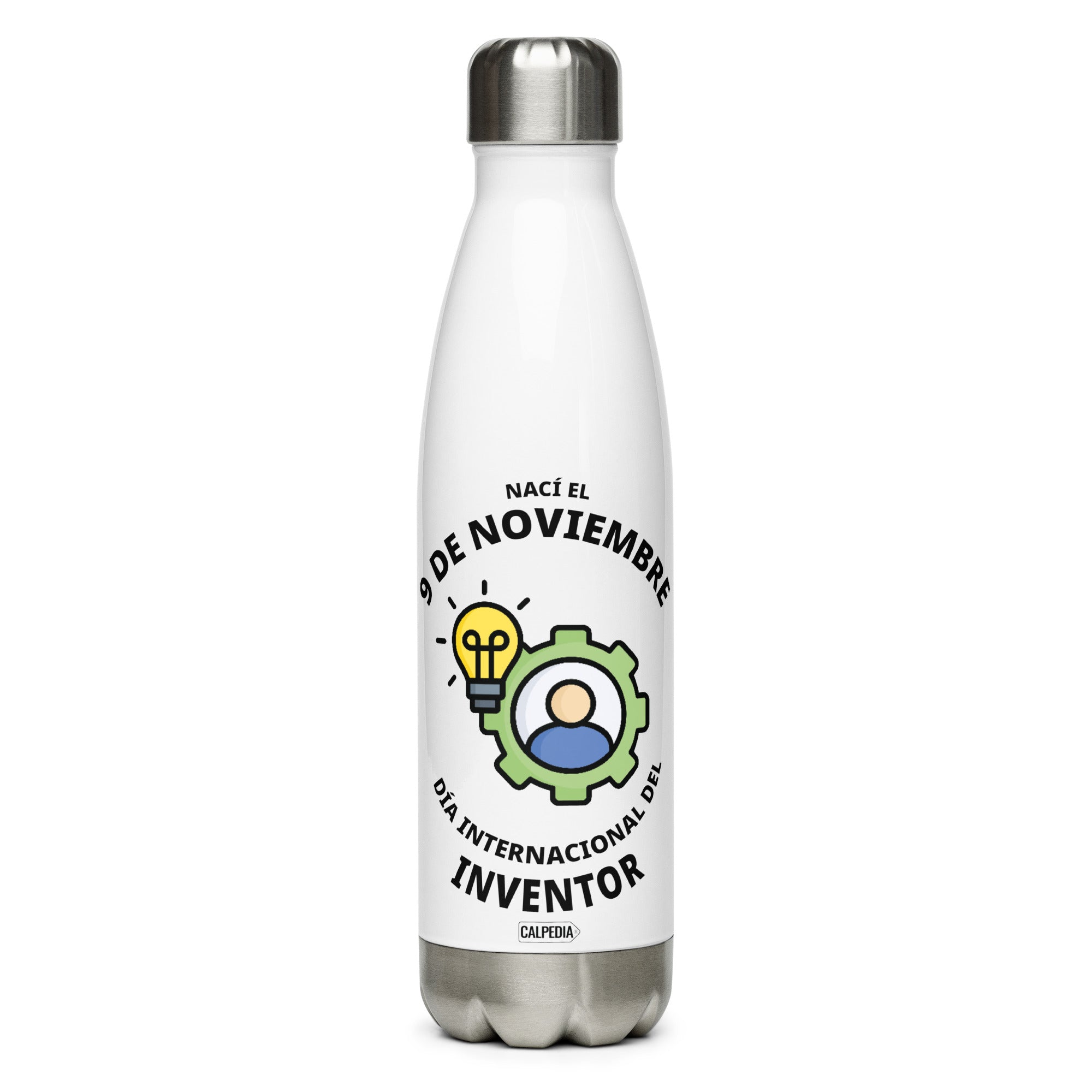 CALPEDIA 9 DE NOVIEMBRE BOTELLA DE ACERO