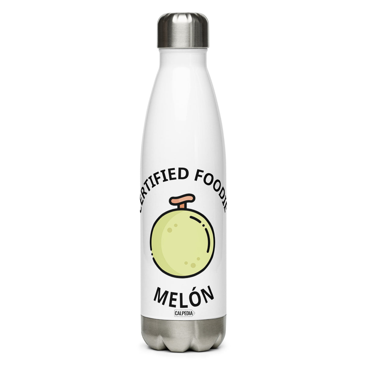 CALPEDIA MELÓN BOTELLA DE ACERO